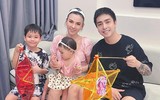 [ẢNH] Nhóc tỳ nhà sao Việt đêm Trung thu ý nghĩa an toàn phòng dịch Covid-19
