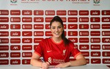 Mê mẩn nhan sắc ngọt ngào của tân binh ‘cập bến’ đội nữ Liverpool