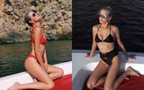 [ẢNH] Nhan sắc ‘tình trẻ’ mang thai con thứ 5 khiến Ronaldo 'béo' say mê