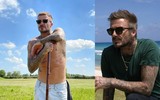 David Beckham cởi trần khoe thân hình săn chắc, tiết lộ bí quyết trẻ lâu ở tuổi 46