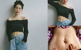 [ẢNH] Hòa Minzy, Hồ Ngọc Hà và dàn mỹ nhân gây bất ngờ với ảnh bụng đầy vết rạn sau sinh con 