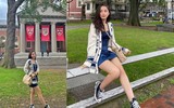[ẢNH] Cuộc sống du học của Chi Pu, đáp trả tin đồn bí mật sang Mỹ sinh con