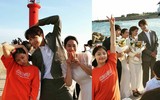 Hậu trường đám cưới đẹp như mơ trong tập cuối phim Điệu Cha-cha-cha làng biển