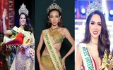 Khoảnh khắc 3 mỹ nhân Việt đăng quang trên đấu trường nhan sắc quốc tế