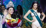 Khoảnh khắc 3 mỹ nhân Việt đăng quang trên đấu trường nhan sắc quốc tế
