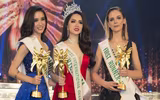 Khoảnh khắc 3 mỹ nhân Việt đăng quang trên đấu trường nhan sắc quốc tế