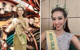 Những hình ảnh rạng rỡ sau đăng quang của tân Hoa hậu Hòa bình Quốc tế Thùy Tiên