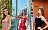 Những hình ảnh rạng rỡ sau đăng quang của tân Hoa hậu Hòa bình Quốc tế Thùy Tiên