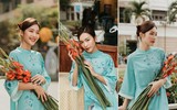 Dàn mỹ nhân Việt khoe nhan sắc rạng rỡ trong tà áo dài Tết
