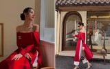 Dàn mỹ nhân Việt khoe nhan sắc rạng rỡ trong tà áo dài Tết