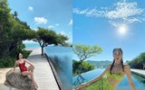 Hiền Hồ ‘đốt mắt’ với loạt ảnh diện bikini, đón sinh nhật ở resort 6 sao 