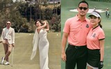 Dàn Hoa hậu, diễn viên, MC VTV 'so kè' nhan sắc trên sân golf