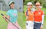 Dàn Hoa hậu, diễn viên, MC VTV 'so kè' nhan sắc trên sân golf