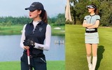 Dàn Hoa hậu, diễn viên, MC VTV 'so kè' nhan sắc trên sân golf