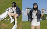 Dàn Hoa hậu, diễn viên, MC VTV 'so kè' nhan sắc trên sân golf