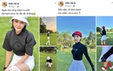 Dàn Hoa hậu, diễn viên, MC VTV 'so kè' nhan sắc trên sân golf