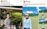 Dàn Hoa hậu, diễn viên, MC VTV 'so kè' nhan sắc trên sân golf