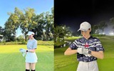 Dàn Hoa hậu, diễn viên, MC VTV 'so kè' nhan sắc trên sân golf