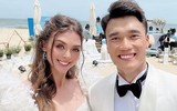 Đám cưới Bùi Tiến Dũng và bạn gái Ukraine: Quang Hải, Văn Hậu cùng dàn nghệ sĩ ăn tiệc ‘đặc biệt’ mừng chiến thắng U23 Việt Nam