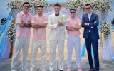 Đám cưới Bùi Tiến Dũng và bạn gái Ukraine: Quang Hải, Văn Hậu cùng dàn nghệ sĩ ăn tiệc ‘đặc biệt’ mừng chiến thắng U23 Việt Nam
