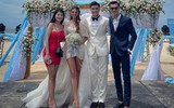 Đám cưới Bùi Tiến Dũng và bạn gái Ukraine: Quang Hải, Văn Hậu cùng dàn nghệ sĩ ăn tiệc ‘đặc biệt’ mừng chiến thắng U23 Việt Nam