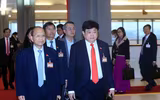 [Ảnh] Hình ảnh lãnh đạo Đảng, Nhà nước và các đại biểu dự phiên thảo luận văn kiện Đại hội Đảng XIII