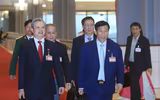 [Ảnh] Hình ảnh lãnh đạo Đảng, Nhà nước và các đại biểu dự phiên thảo luận văn kiện Đại hội Đảng XIII