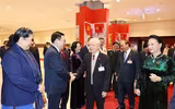 [Ảnh] Hình ảnh lãnh đạo Đảng, Nhà nước và các đại biểu dự phiên thảo luận văn kiện Đại hội Đảng XIII