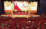 [Ảnh] Hình ảnh lãnh đạo Đảng, Nhà nước và các đại biểu dự phiên thảo luận văn kiện Đại hội Đảng XIII