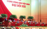 [Ảnh] Hình ảnh lãnh đạo Đảng, Nhà nước và các đại biểu dự phiên thảo luận văn kiện Đại hội Đảng XIII