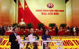 [Ảnh] Lãnh đạo Đảng, Nhà nước và đại biểu bầu Ban Chấp hành Trung ương khóa XIII