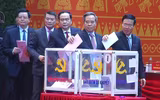 [Ảnh] Lãnh đạo Đảng, Nhà nước và đại biểu bầu Ban Chấp hành Trung ương khóa XIII