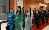 Hình ảnh các nữ đại biểu tham dự Đại hội XIII của Đảng