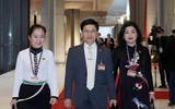Hình ảnh các nữ đại biểu tham dự Đại hội XIII của Đảng