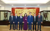 Hình ảnh mới nhất về Hội nghị lần thứ nhất Ban Chấp hành Trung ương khóa XIII