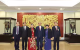 Hình ảnh mới nhất về Hội nghị lần thứ nhất Ban Chấp hành Trung ương khóa XIII