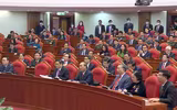 Hình ảnh mới nhất về Hội nghị lần thứ nhất Ban Chấp hành Trung ương khóa XIII