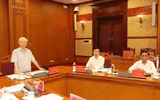 Tổng Bí thư Nguyễn Phú Trọng chủ trì họp Thường trực Ban Chỉ đạo Trung ương về phòng, chống tham nhũng, tiêu cực