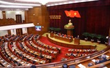 Hình ảnh Tổng Bí thư Nguyễn Phú Trọng chủ trì gặp mặt các đồng chí nguyên lãnh đạo cấp cao