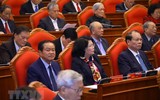 Hình ảnh Tổng Bí thư Nguyễn Phú Trọng chủ trì gặp mặt các đồng chí nguyên lãnh đạo cấp cao