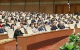 Hình ảnh Quốc hội khóa XV bỏ phiếu bầu Chủ tịch nước nhiệm kỳ 2021-2026
