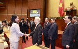 Hình ảnh Quốc hội khóa XV bỏ phiếu bầu Chủ tịch nước nhiệm kỳ 2021-2026