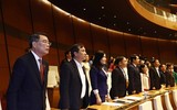 Hình ảnh Quốc hội khóa XV bỏ phiếu bầu Chủ tịch nước nhiệm kỳ 2021-2026