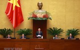 Hình ảnh Quốc hội khóa XV bỏ phiếu bầu Chủ tịch nước nhiệm kỳ 2021-2026