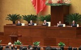 Hình ảnh Quốc hội khóa XV bỏ phiếu bầu Chủ tịch nước nhiệm kỳ 2021-2026