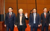 Hình ảnh Quốc hội khóa XV bỏ phiếu bầu Chủ tịch nước nhiệm kỳ 2021-2026