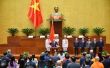 Hình ảnh Quốc hội khóa XV bỏ phiếu bầu Chủ tịch nước nhiệm kỳ 2021-2026