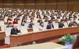 Hình ảnh Quốc hội khóa XV bỏ phiếu bầu Chủ tịch nước nhiệm kỳ 2021-2026