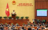 Hình ảnh Quốc hội khóa XV bỏ phiếu bầu Chủ tịch nước nhiệm kỳ 2021-2026