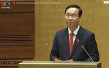 Hình ảnh Quốc hội khóa XV bỏ phiếu bầu Chủ tịch nước nhiệm kỳ 2021-2026